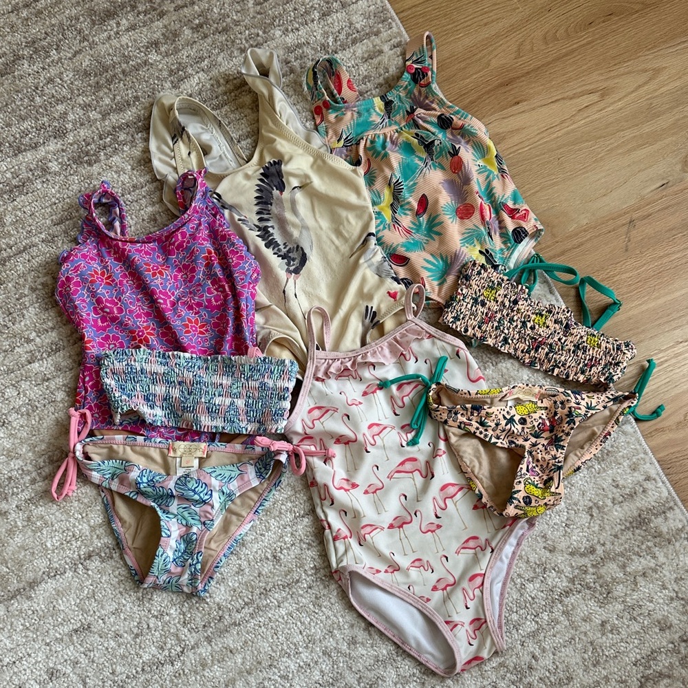 Colorful 3T girls Swimsuit Collection